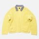 [Harriss  Keiko Okamoto] Kid mohair blend crew neck cardigan_Lemon Yellow(12)