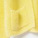 [Harriss  Keiko Okamoto] Kid mohair blend crew neck cardigan_Lemon Yellow(12)