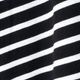 [RaPPELER] Asymmetrical Striped Cut and Sewn_Black(80)