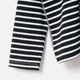 [RaPPELER] Asymmetrical Striped Cut and Sewn_Black(80)