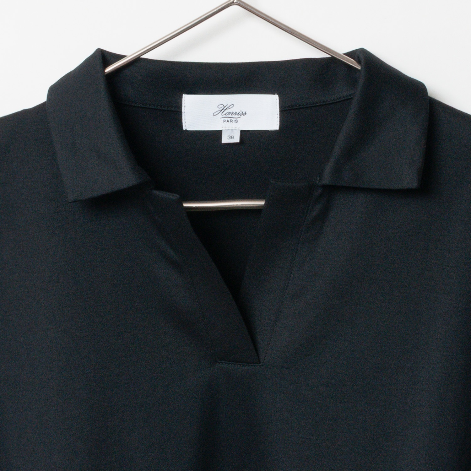 [Harriss] Polo collar pullover