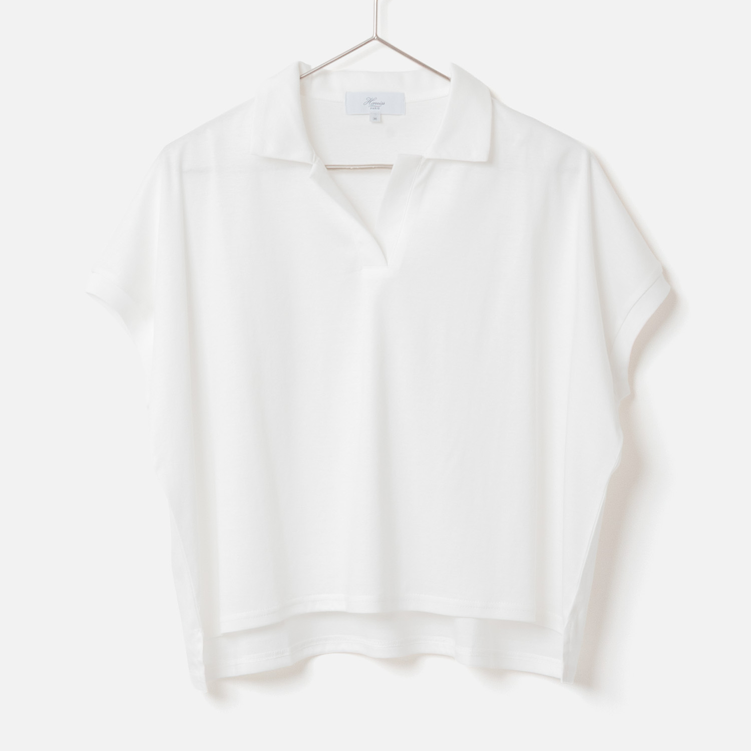 [Harriss] Polo collar pullover
