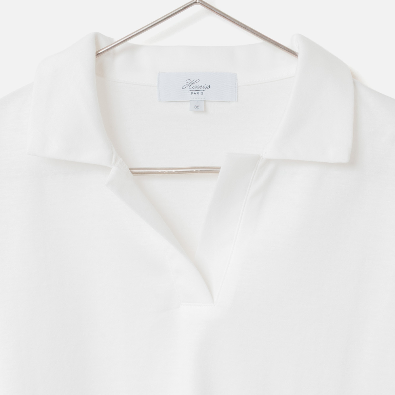 [Harriss] Polo collar pullover