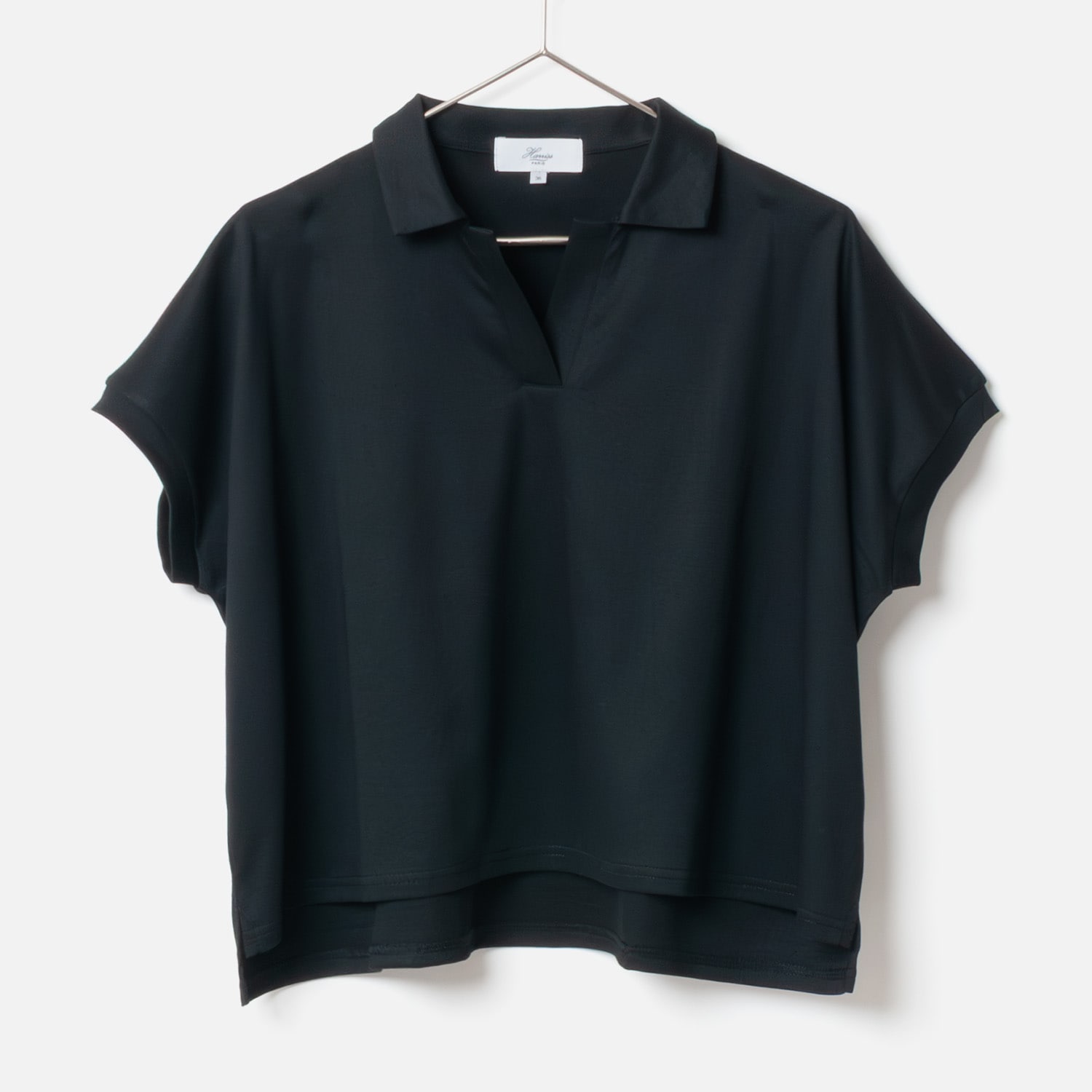 [Harriss] Polo collar pullover