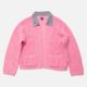 [Harriss  Keiko Okamoto] Kid mohair blend crew neck cardigan_Rose Pink(22)