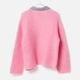 [Harriss  Keiko Okamoto] Kid mohair blend crew neck cardigan_Rose Pink(22)