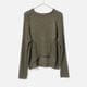 [RaPPELER] Paper cotton roll neck pullover_khaki(32)