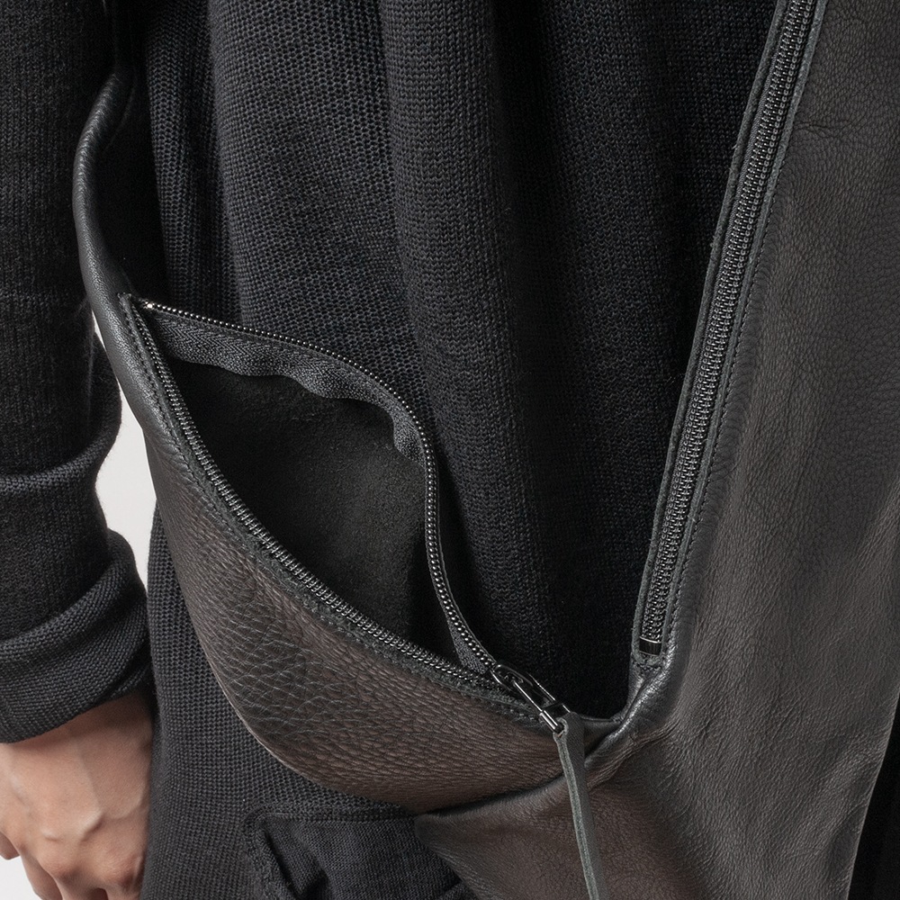 [trippen] Crossbody L ( black-vst )