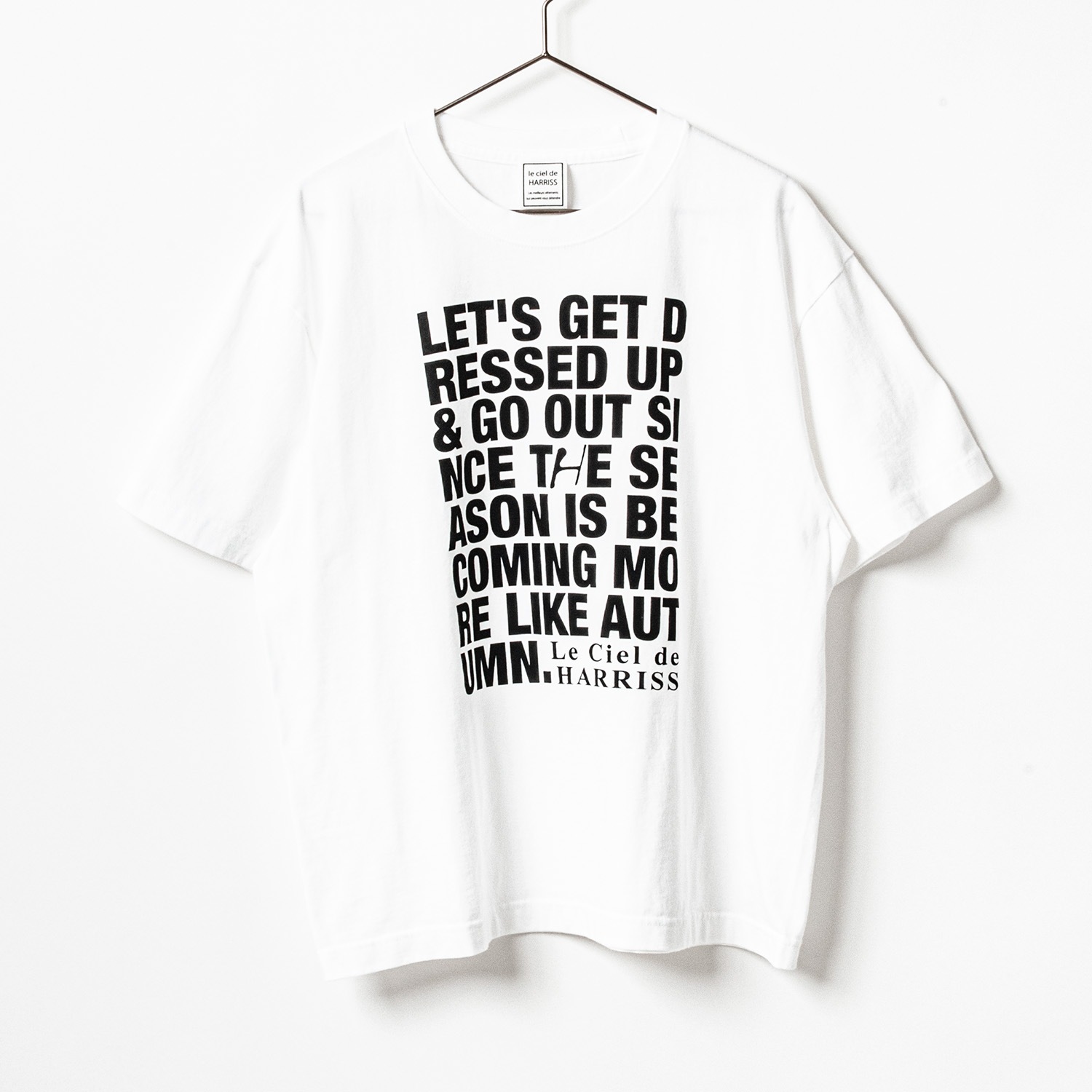 [le ciel de HARRISS] Slightly loose-fitting T-shirt