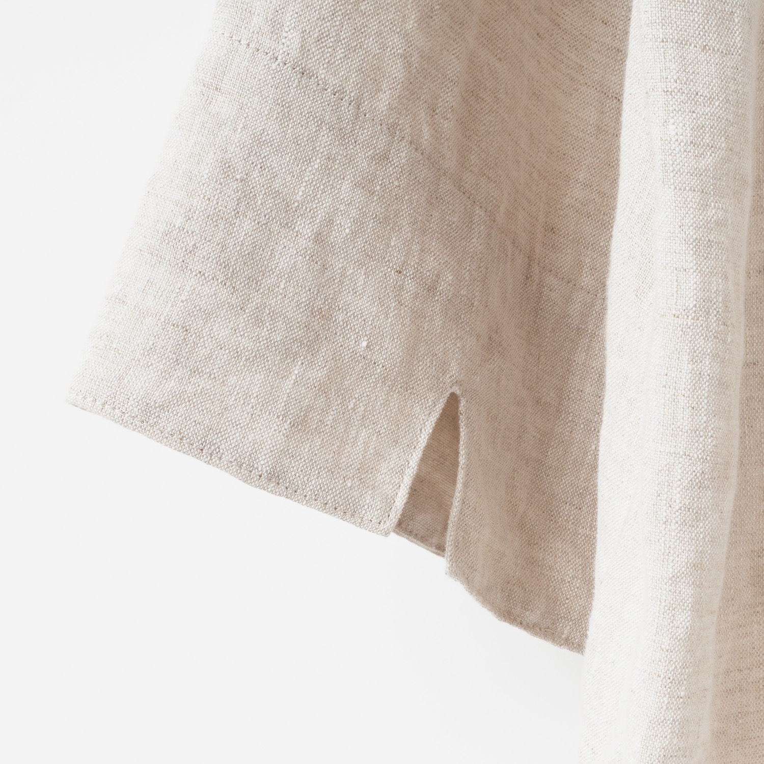 [Harriss] Linen Frilled Blouse