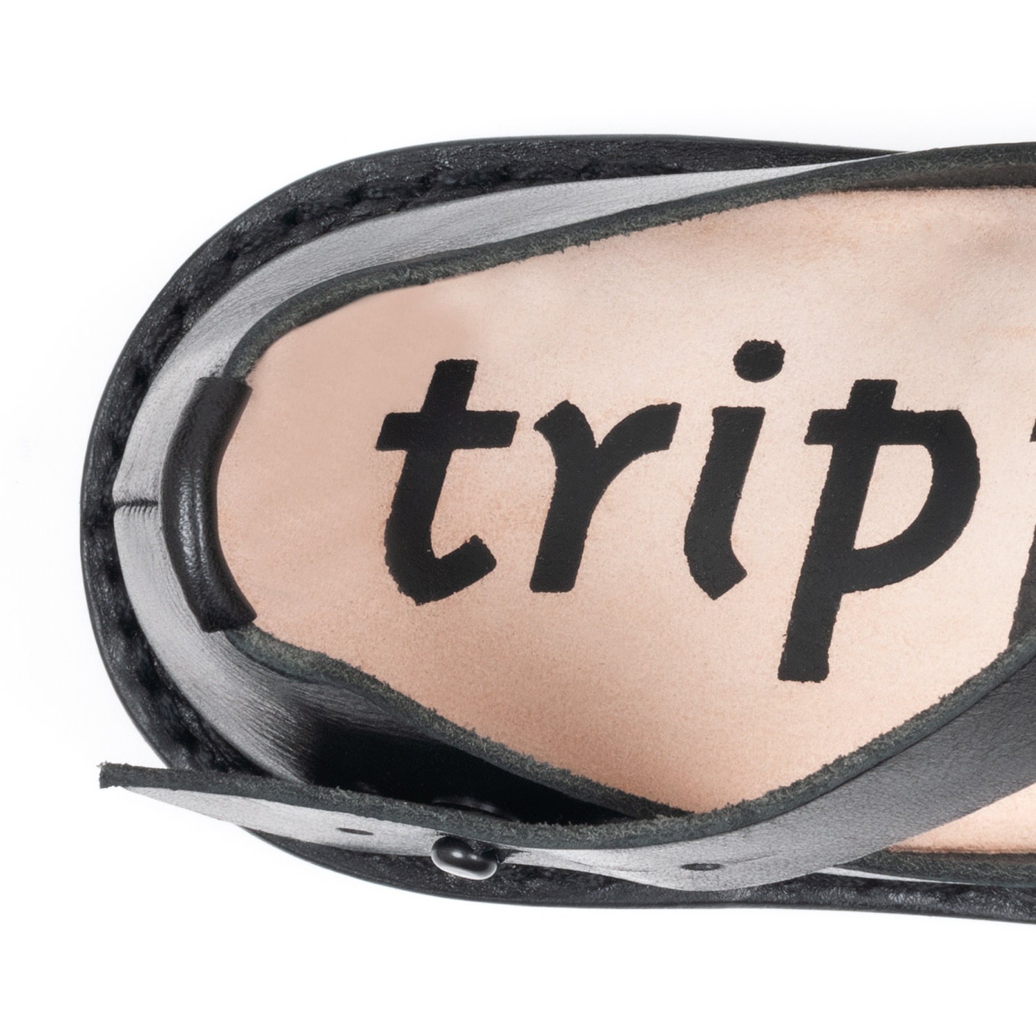 [trippen] Twin f ( black-lxp )