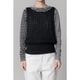 [RaPPELER] Paper Cotton Vest_Black(80)