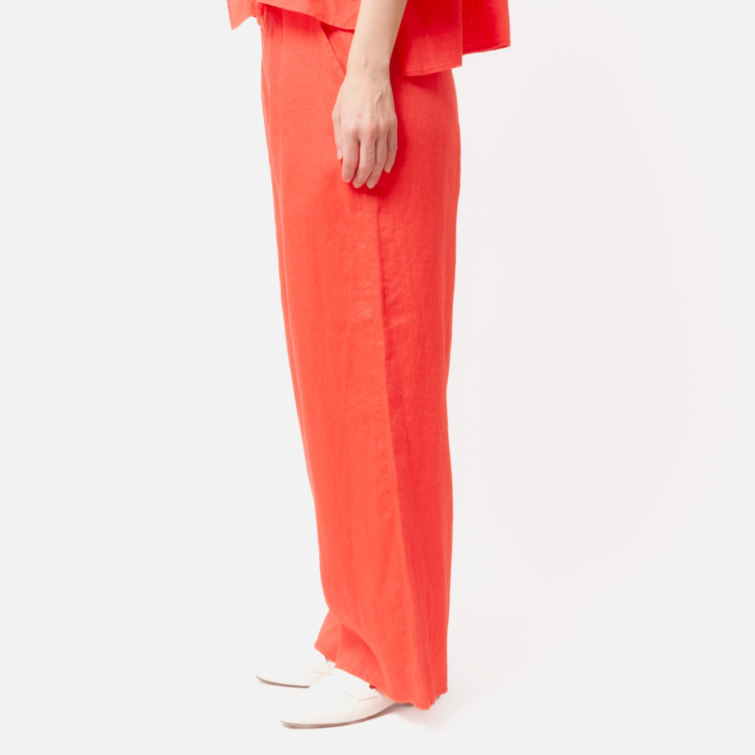 [Harriss] Wide linen pants