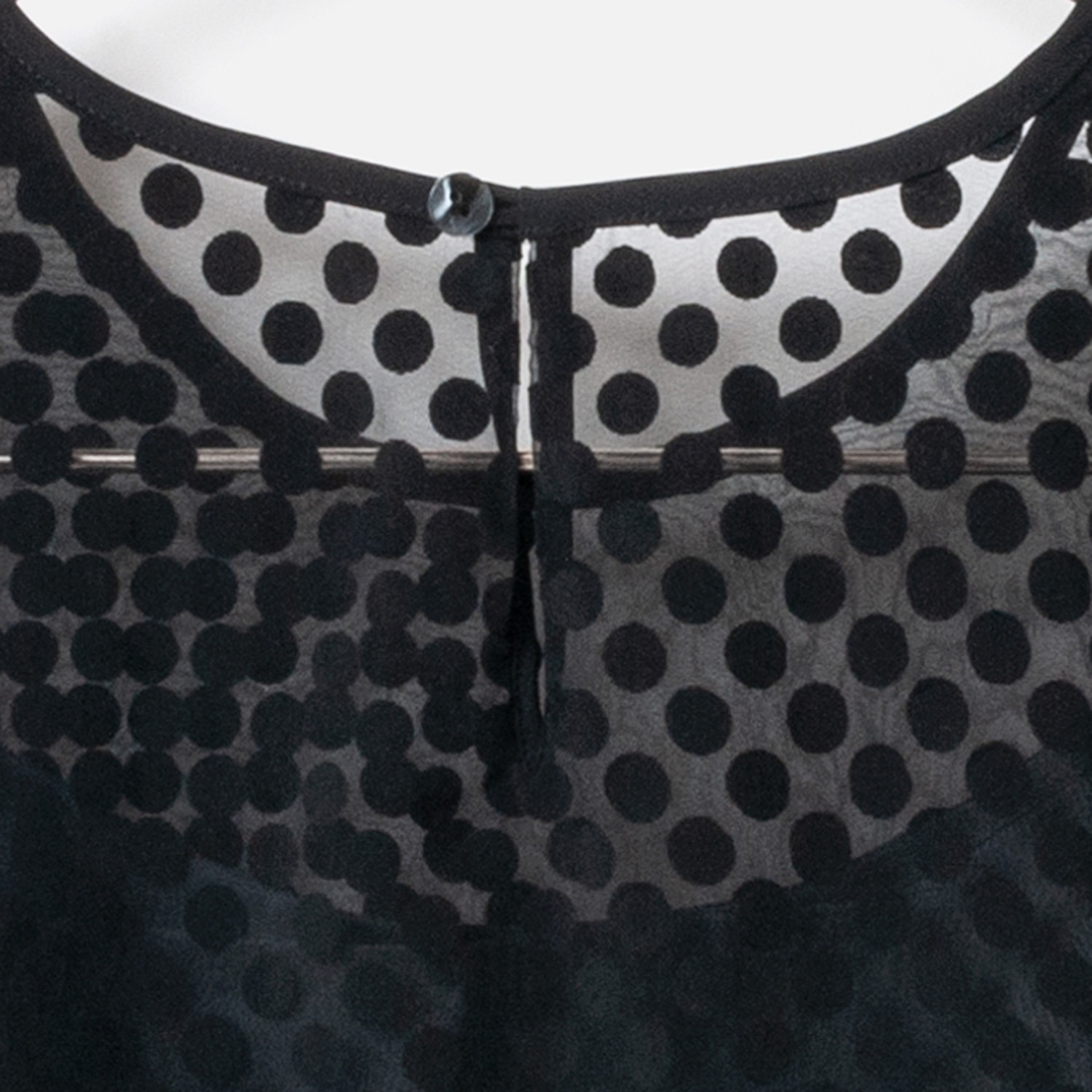 [HarrissKeiko Okamoto] Opal print long dress_Black(80)