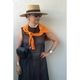 [HarrissKeiko Okamoto] Opal print long dress_Black(80)
