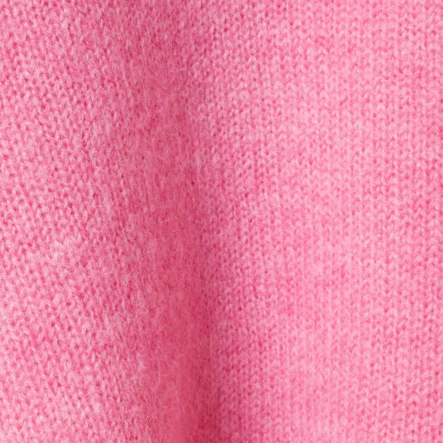 [Harriss  Keiko Okamoto] Kid mohair blend wide turtleneck pullover_Rose Pink(22)