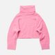 [Harriss  Keiko Okamoto] Kid mohair blend wide turtleneck pullover_Rose Pink(22)