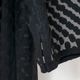 [HarrissKeiko Okamoto] Opal print long shirt dress_Black(80)