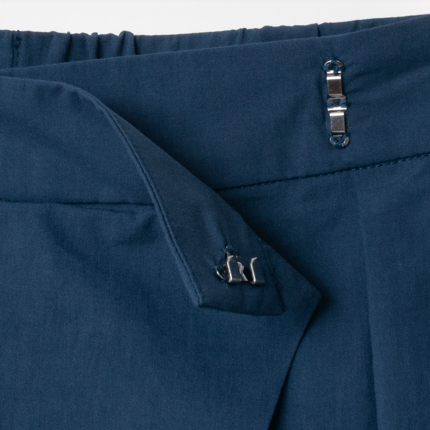 [Harriss] Wrap-style semi-wide pants