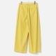 [Harriss] Wrap-style semi-wide pants