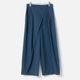 [Harriss] Wrap-style semi-wide pants