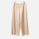 [HarrissKeiko Okamoto] Semi-wide pants in opal print_Black(80)