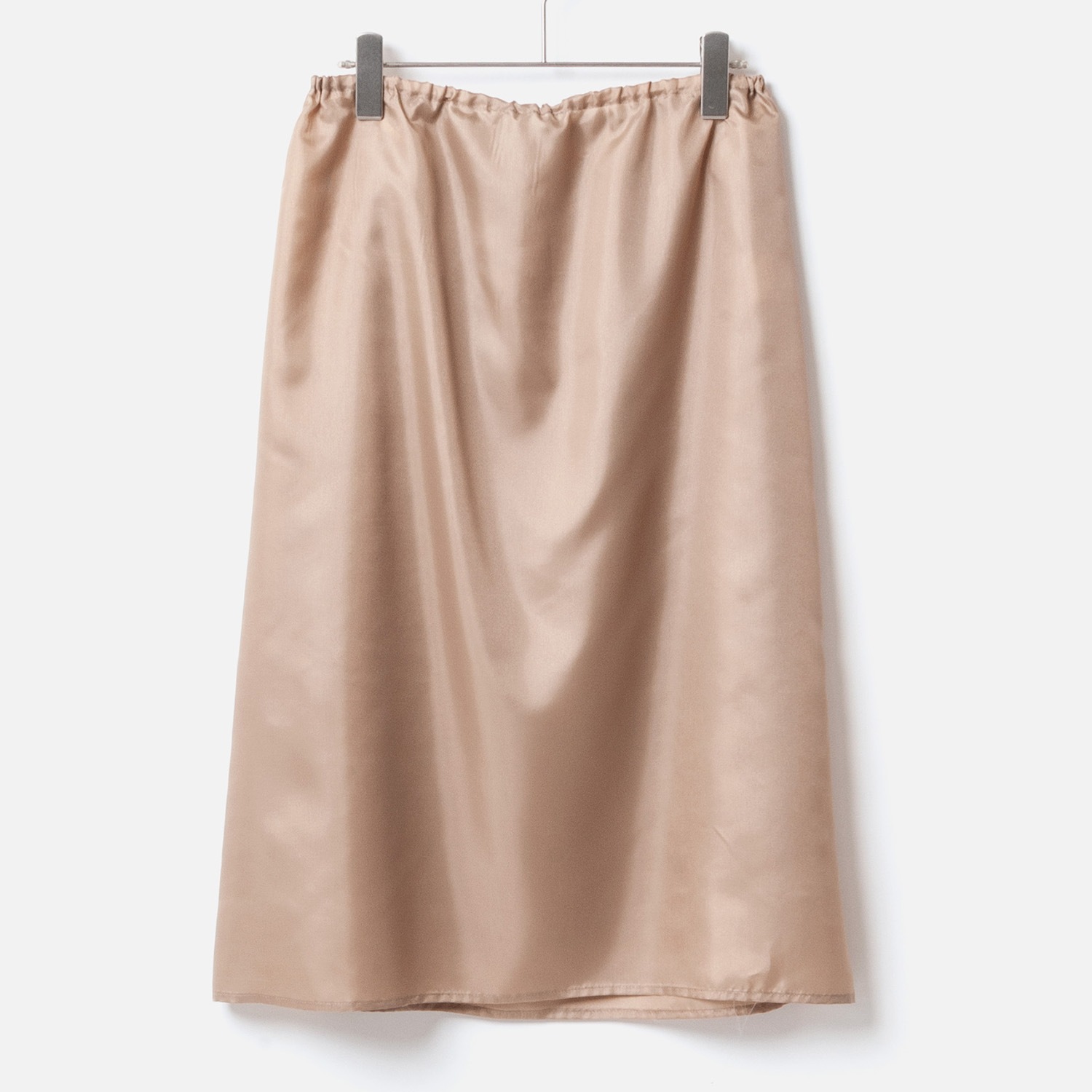 [Harriss �� Keiko Okamoto] Long skirt with opal print_Black(80)