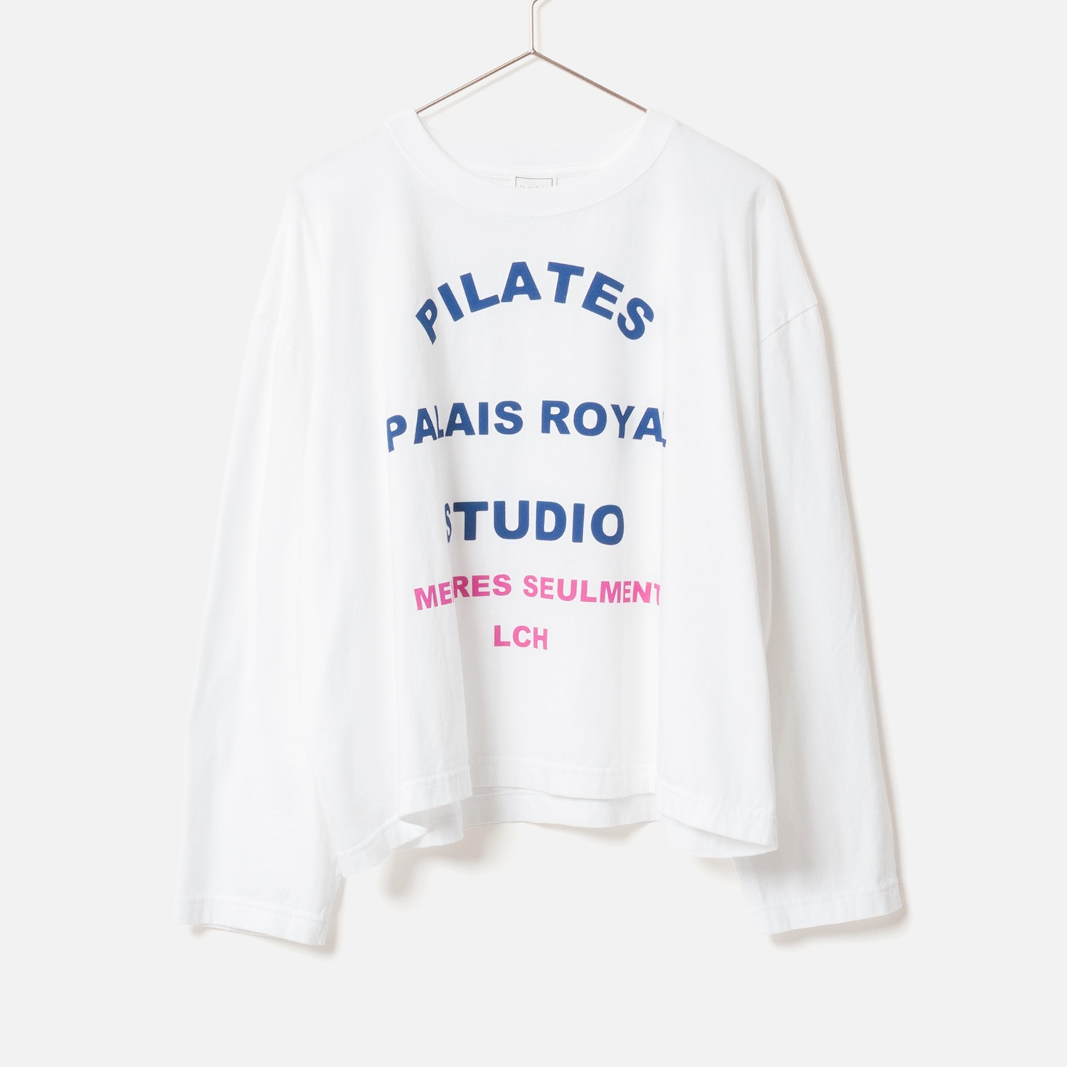 [le ciel de HARRISS] Long-sleeved T-shirt_PILATES