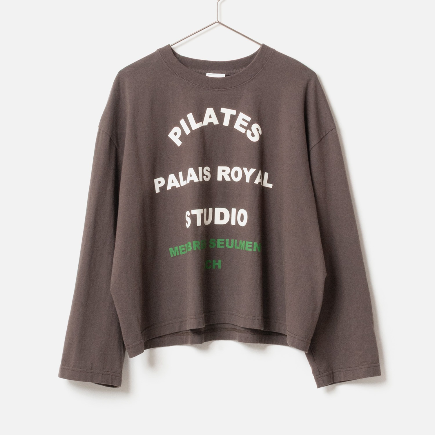 [le ciel de HARRISS] Long-sleeved T-shirt_PILATES
