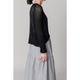 [RaPPELER] Paper cotton roll neck pullover_Black(80)