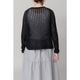 [RaPPELER] Paper cotton roll neck pullover_Black(80)