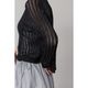 [RaPPELER] Paper cotton roll neck pullover_Black(80)