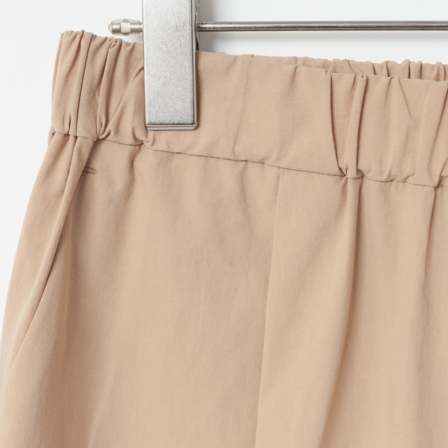 [Harriss] Straight pants with front tuck