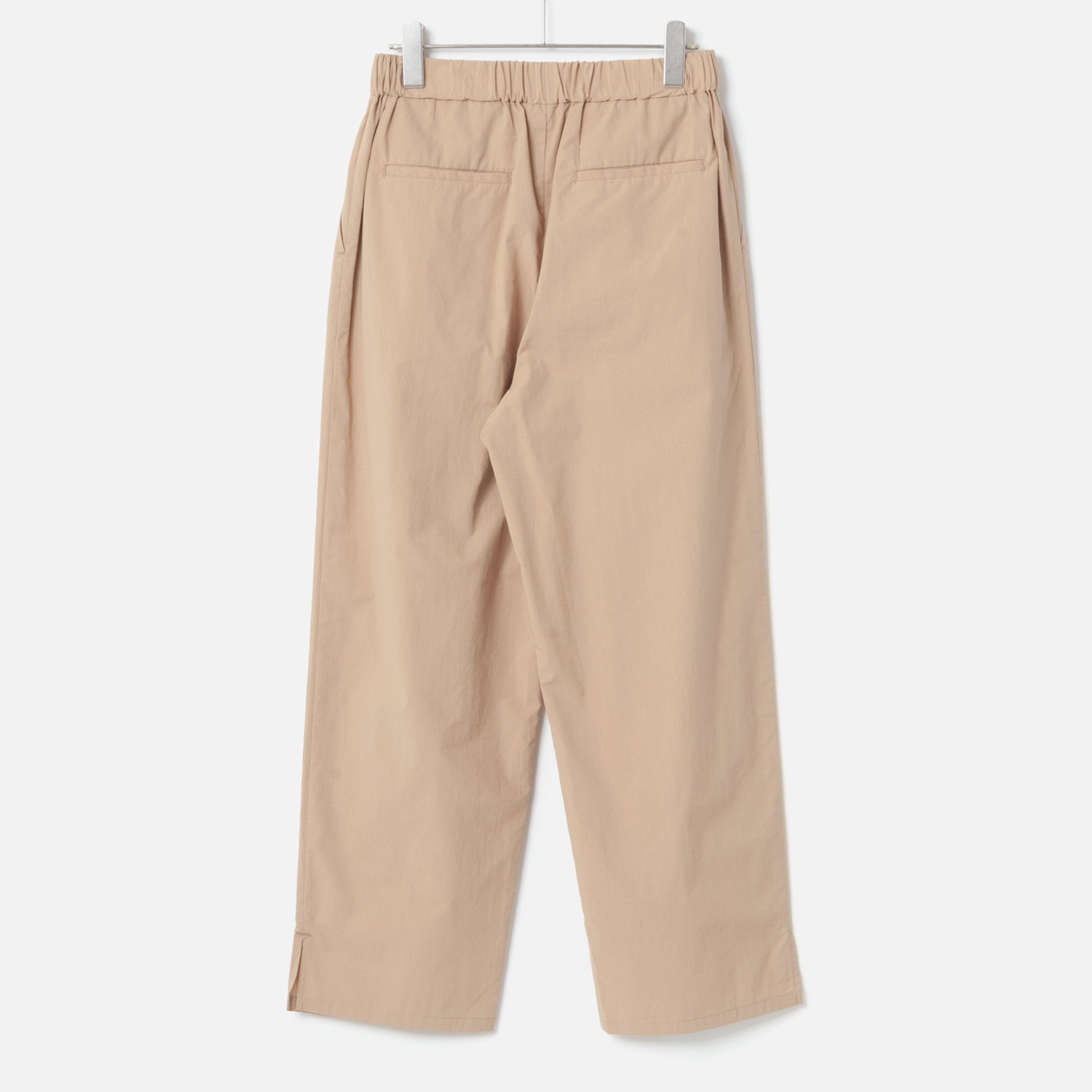 [Harriss] Straight pants with front tuck