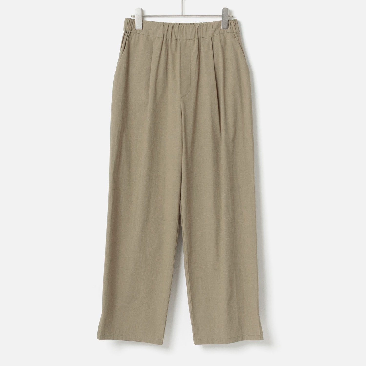 [Harriss] Straight pants with front tuck