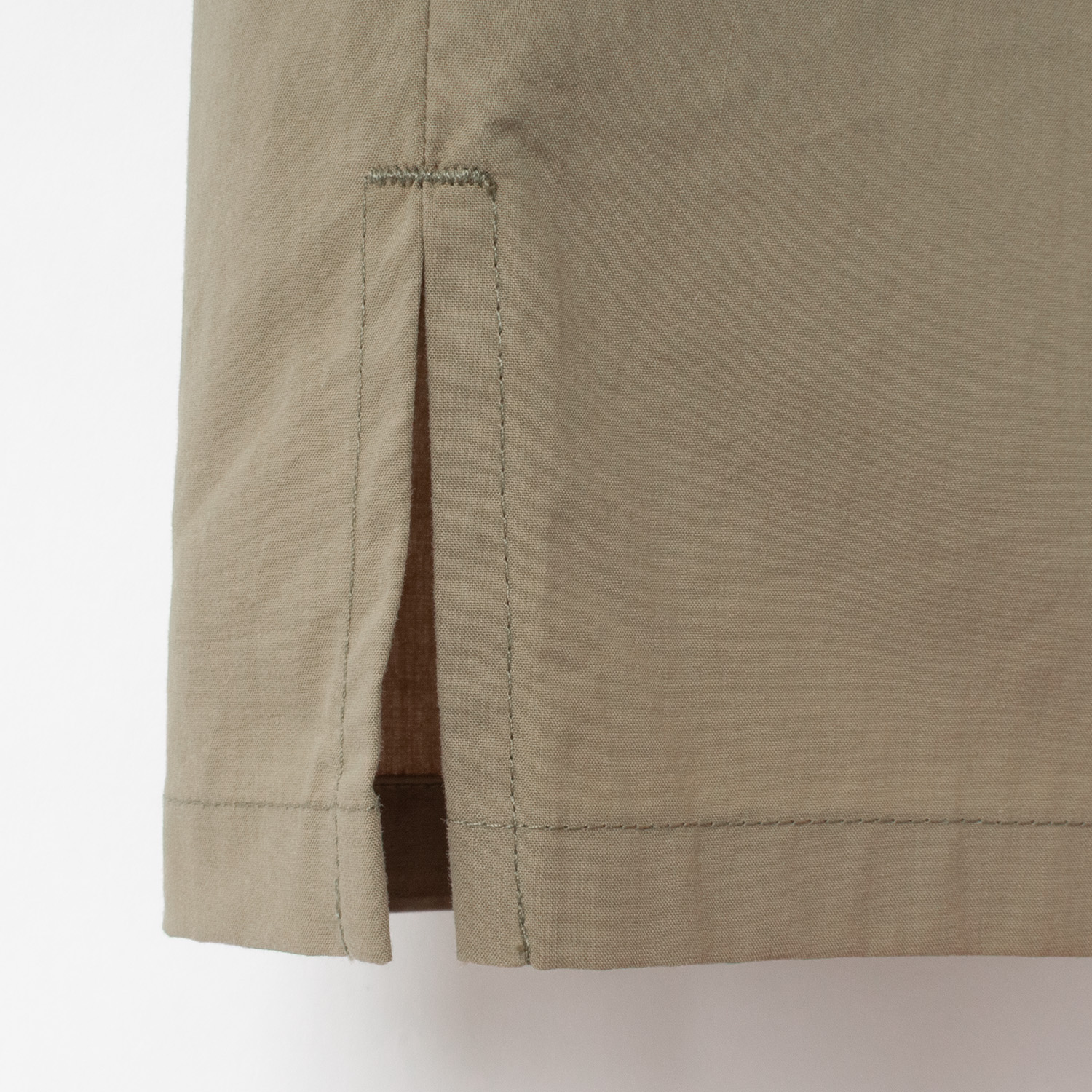 [Harriss] Straight pants with front tuck