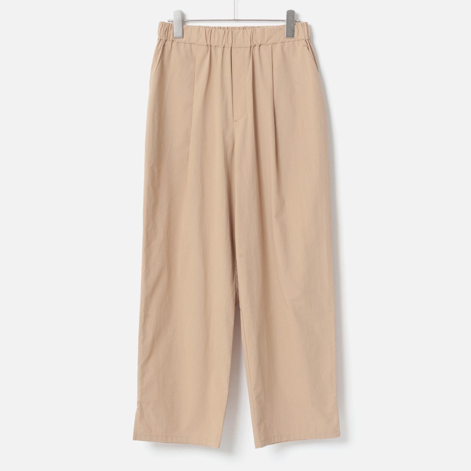 [Harriss] Straight pants with front tuck