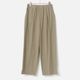 [Harriss] Straight pants with front tuck