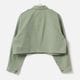 [le ciel de HARRISS] Cropped military shirt_khaki(32)