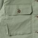 [le ciel de HARRISS] Cropped military shirt_khaki(32)
