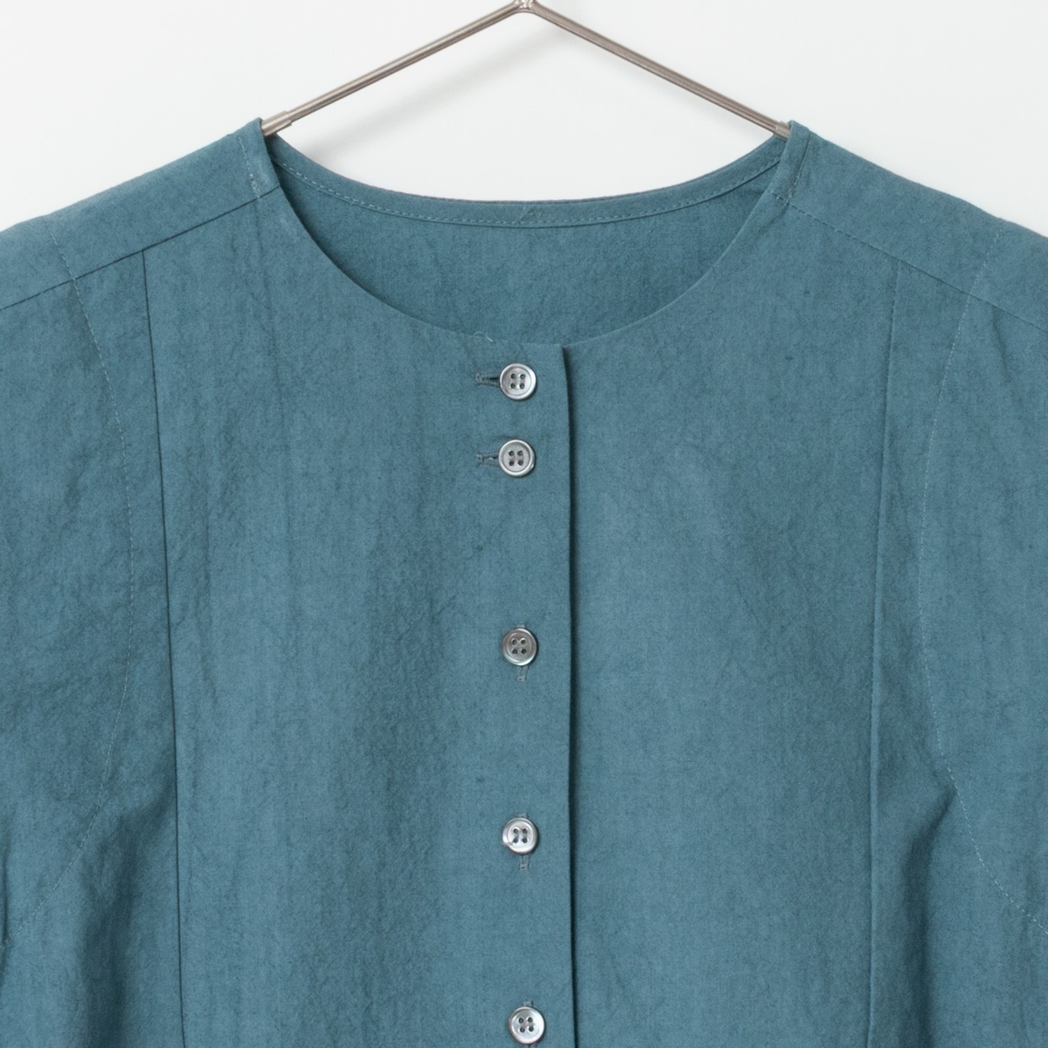 [RaPPELER] Sulfur-dyed 2-way dress_Dark green(30)