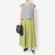 [Harriss] Hemp and cotton blend blouse_Black(80)