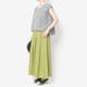 [Harriss] Hemp and cotton blend blouse_Black(80)