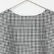 [Harriss] Hemp and cotton blend blouse_Black(80)