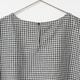 [Harriss] Hemp and cotton blend blouse_Black(80)