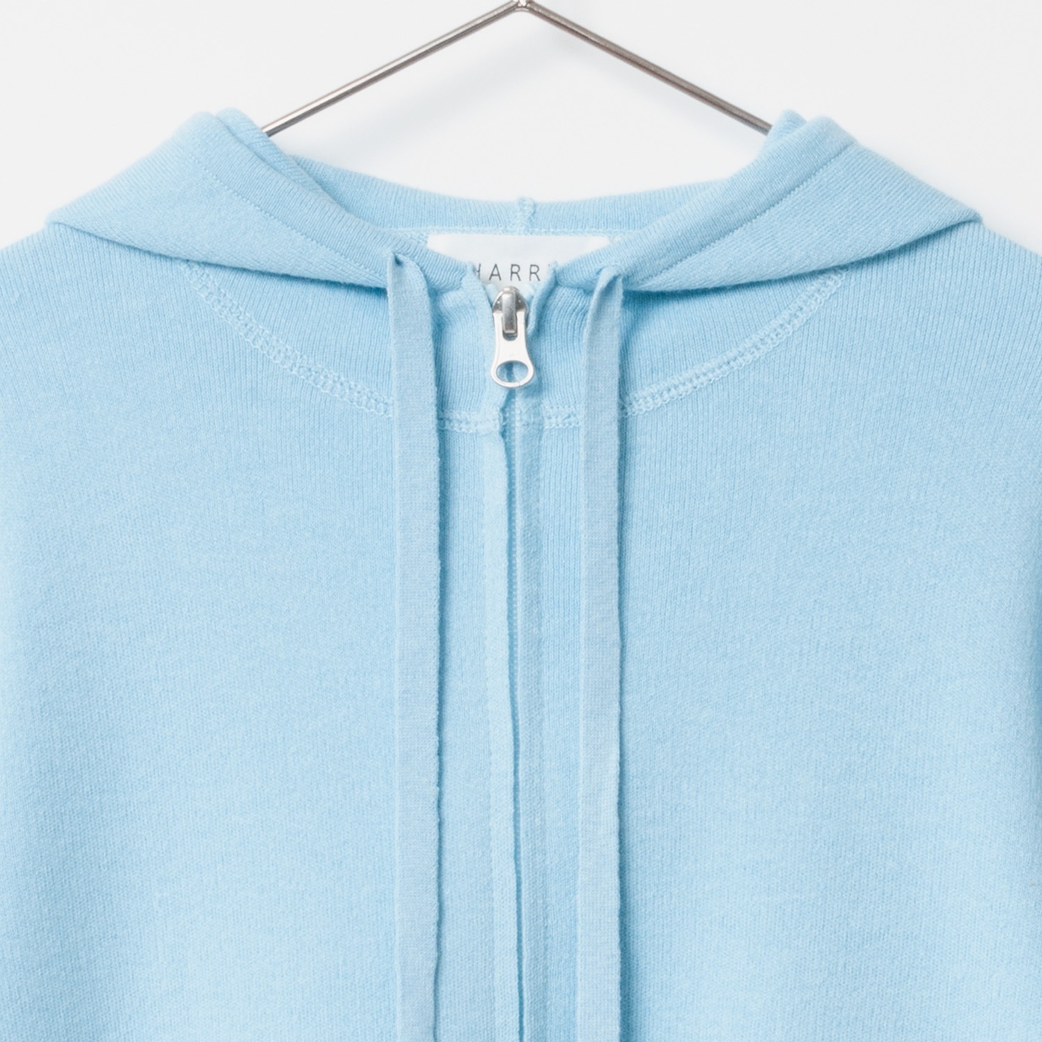 [Harriss] Cotton Cashmere Knit Hoodie