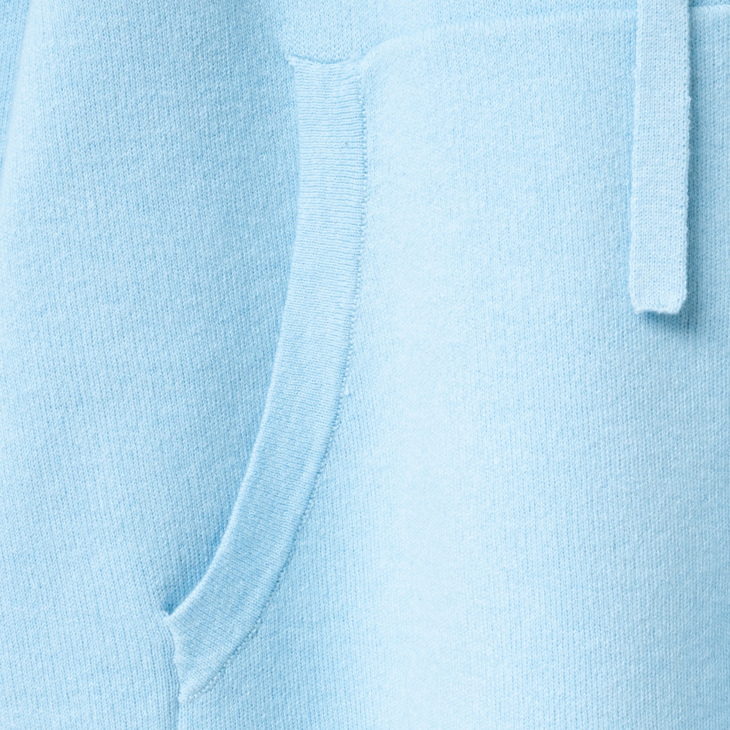 [Harriss] Cotton Cashmere Knit Hoodie