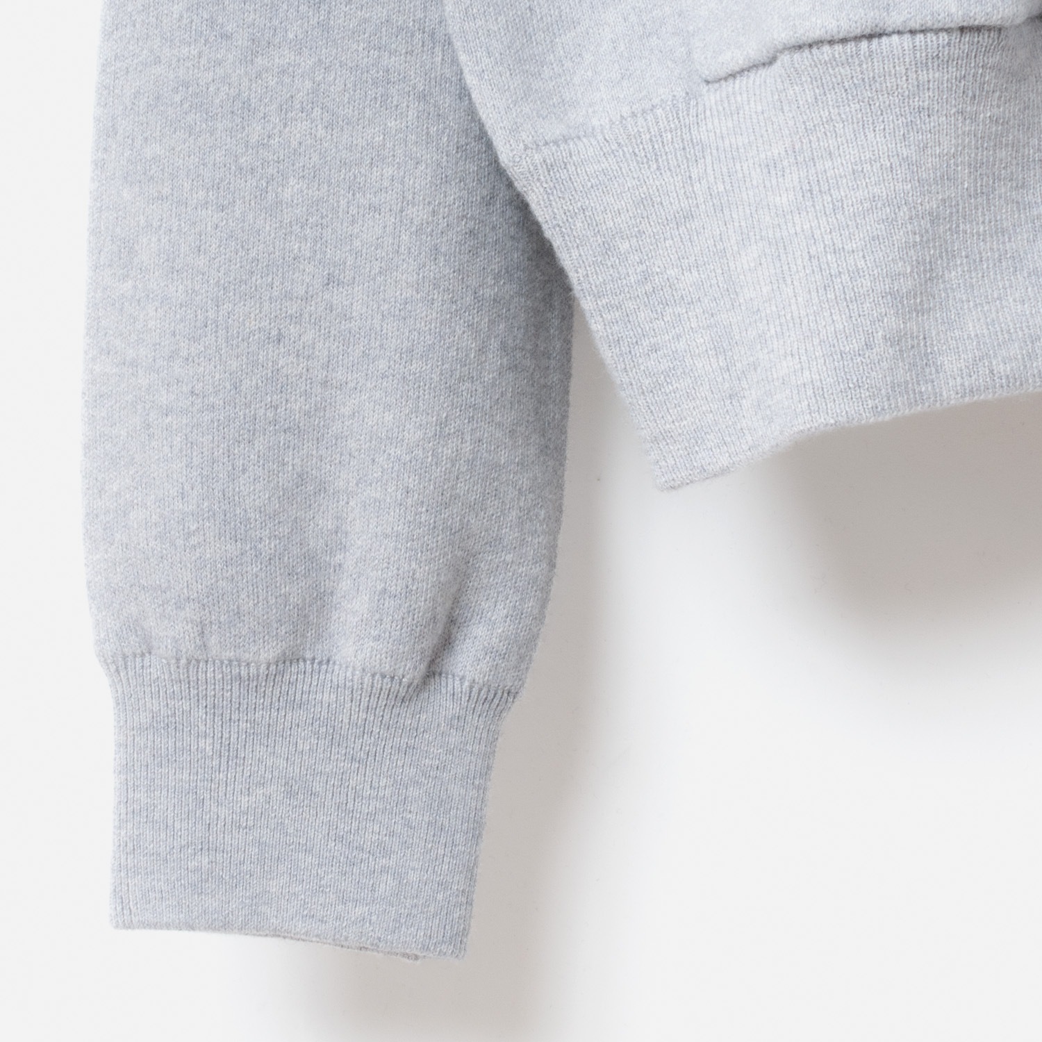 [Harriss] Cotton Cashmere Knit Hoodie