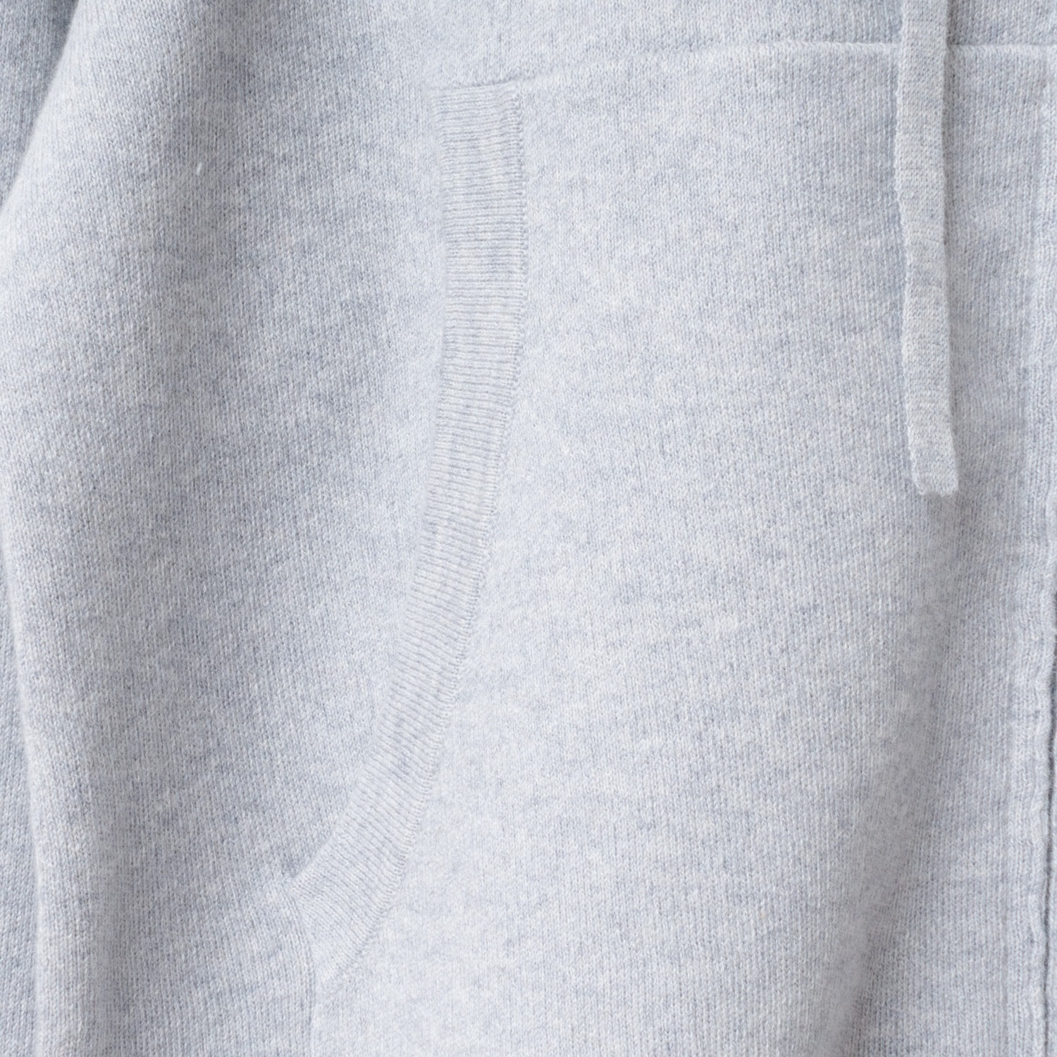[Harriss] Cotton Cashmere Knit Hoodie