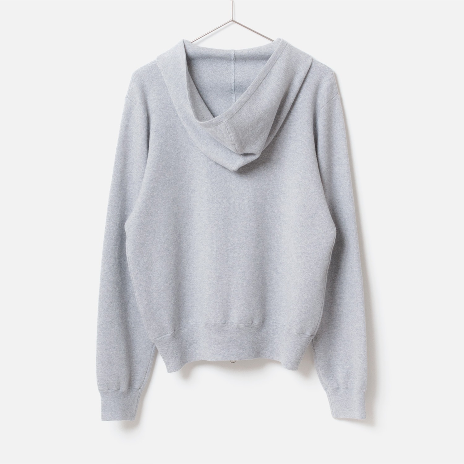 [Harriss] Cotton Cashmere Knit Hoodie